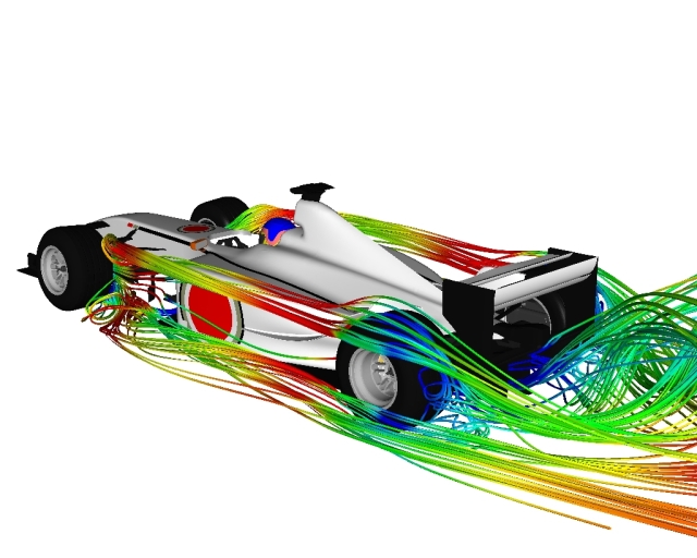 F1 Car by Advantage CFD