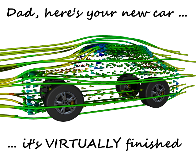 Father's Day Virtual Car