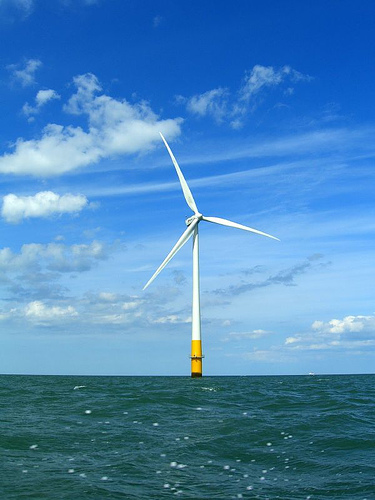 Offshore Wind Turbine: Kentish Flats, England