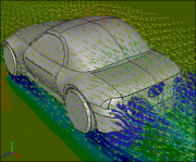 CFD Simulation of a Car without a Wing