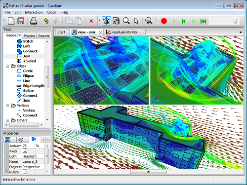 Caedium CFD Simulation