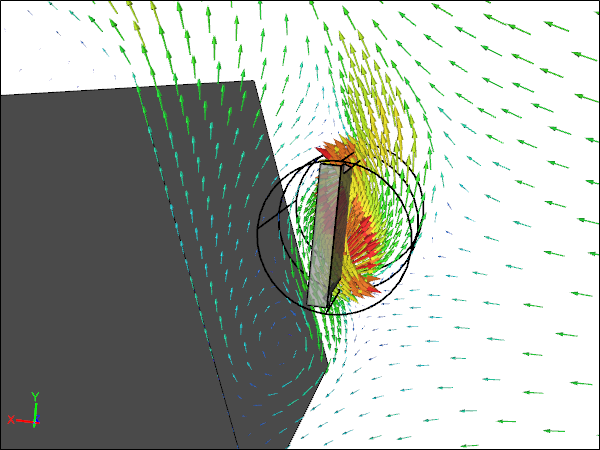 CFD Simulation of a Walkalong Tumblewing