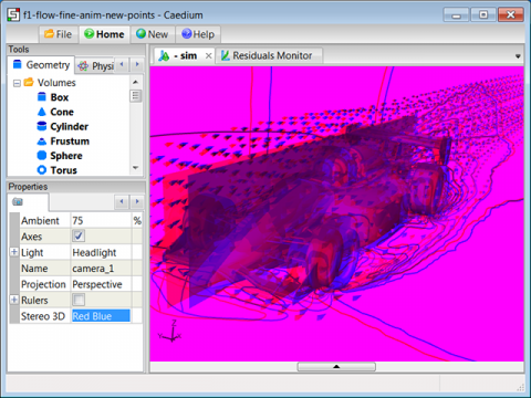 Anaglyph 3D Stereo Image