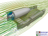 Streamlines F1 in Schools Design 2 Rear View