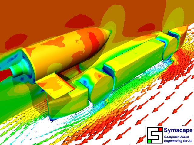 F1 in Schools World Finals CFD Simulation