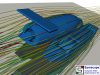 CO2 Jet Car v2 Rear View of Streamlines