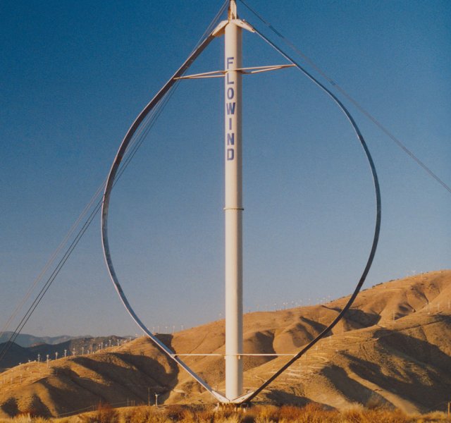 Darrieus Vertical-Axis Wind Turbine