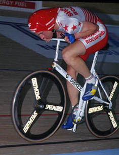 Graeme Obree Riding Old Faithful