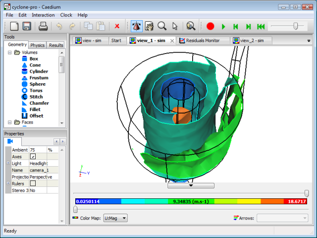 Pressure Coefficient Contours