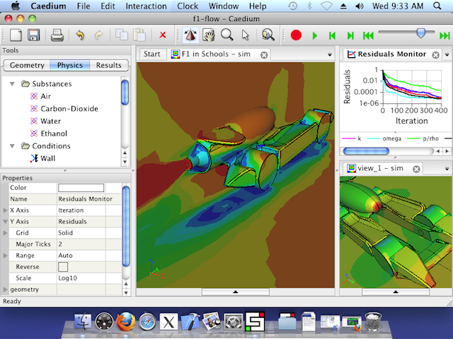 Caedium on Mac OS X