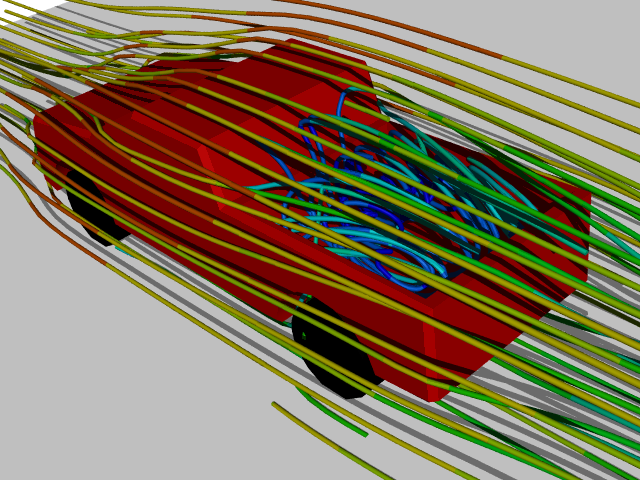 CFD Simulation Around a Pickup Truck