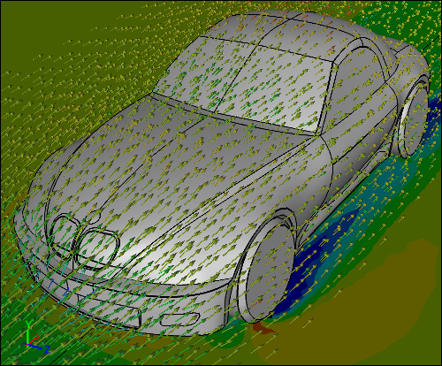 CFD Simulation of a Car without a Wing