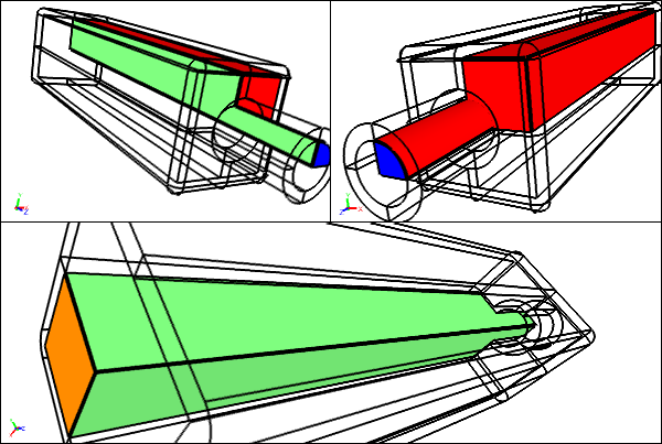 Symmetric Flow Volume for an Internal CFD Pipe Flow Analysis