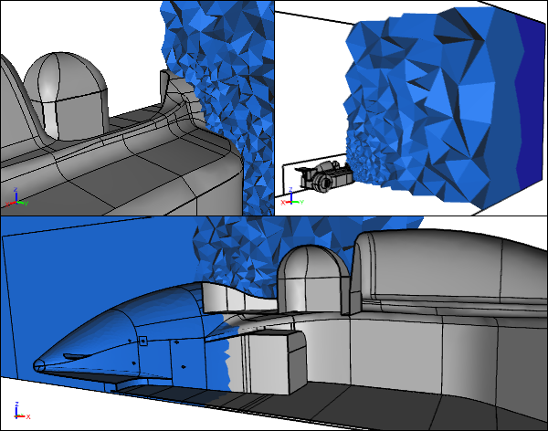 External CFD Flow Volume