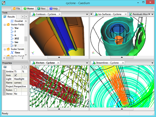 3D Visualization in Caedium