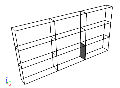 Dam Break Multi-Block Topology