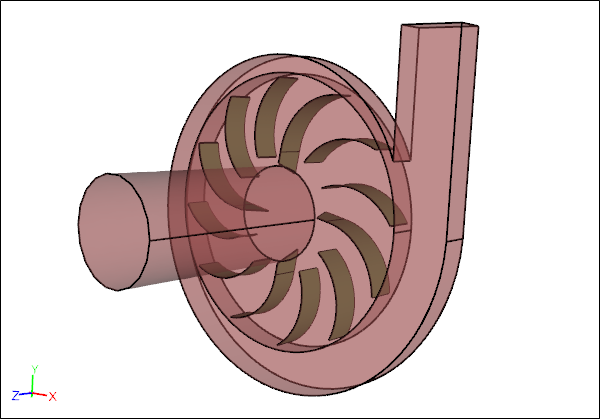 Blower CFD Model