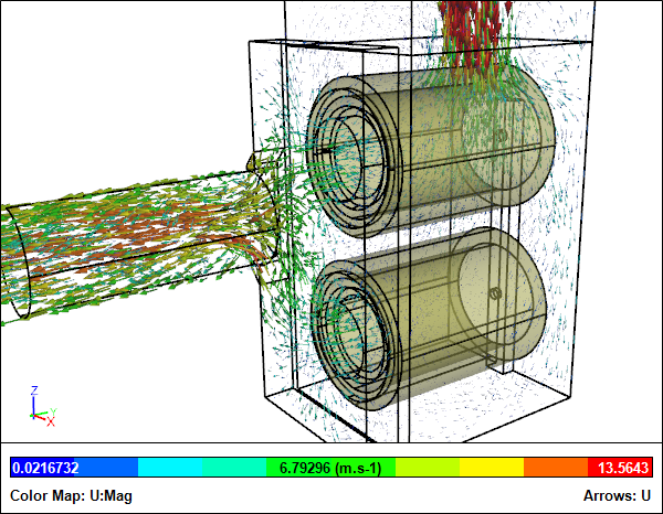 CFD Simulation of a Filter Assembly for a Dust Collector