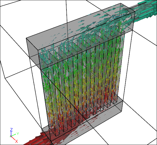 Conjugate Heat Transfer for a Heat Exchanger