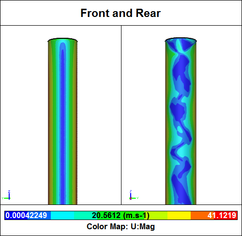 CFD Simulation of a Smooth Chimney