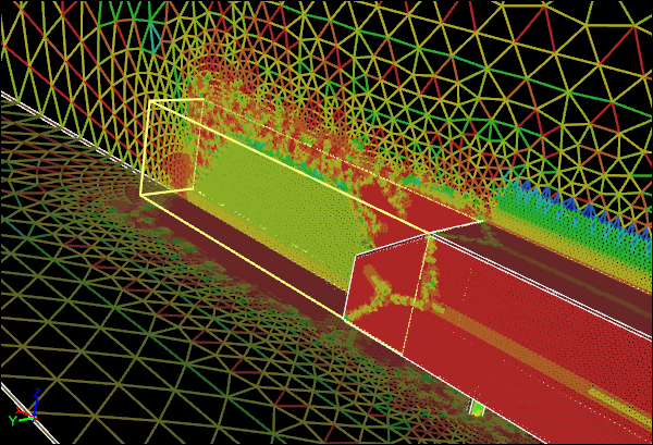 Surface Mesh with Separate Volume Mesh Constraint