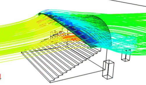 Caedium v4 Sneak Peek Membrane CFD Simulation