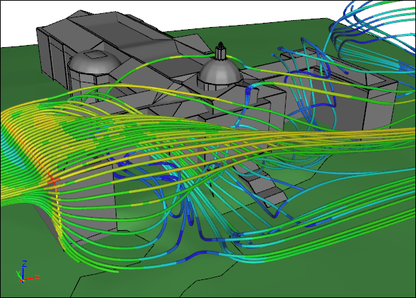 CFD Simulation of the Massachusetts State House