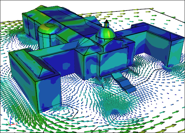 CFD Simulation of the Massachusetts State House