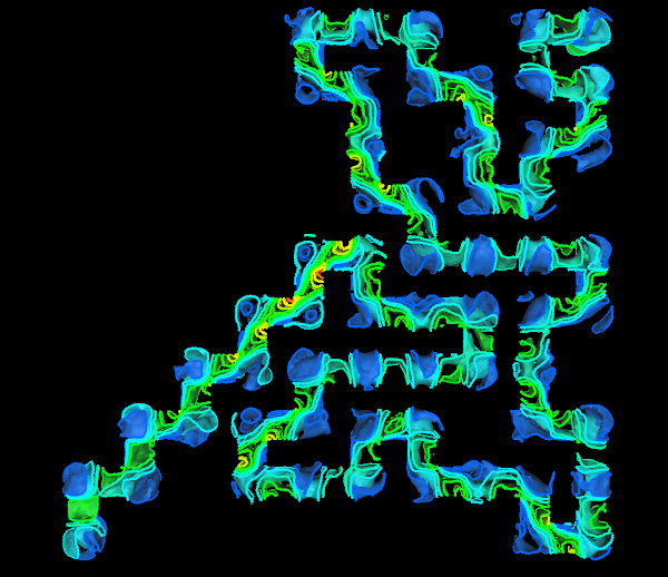 CFD Maze Simulation