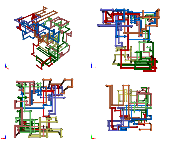 Geometry for Multiple Pipe Networks