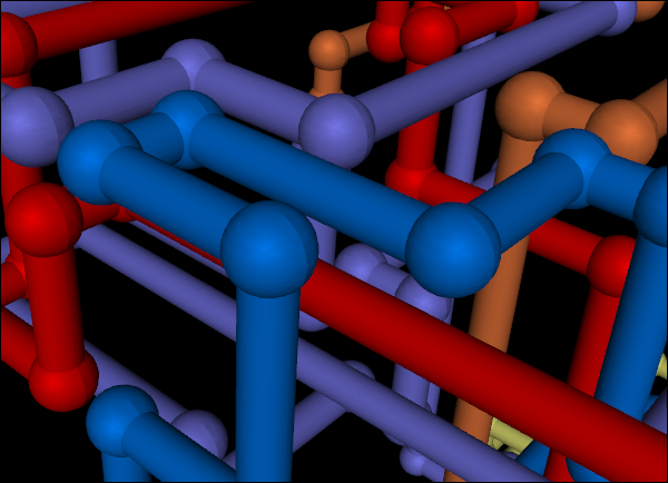 Geometry for Multiple Pipe Networks Zoomed