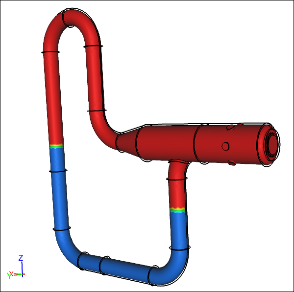 CFD Simulation of a Pitot Tube and Manometer