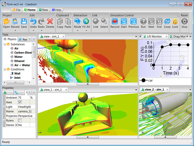 Caedium Professional in Action