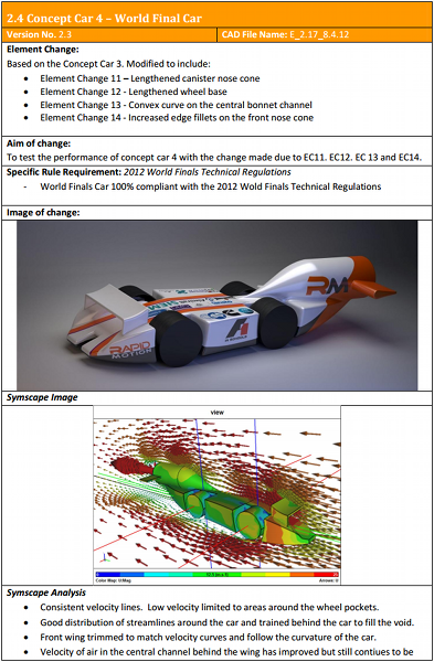 Rapid Motion Report on Final Design Iteration