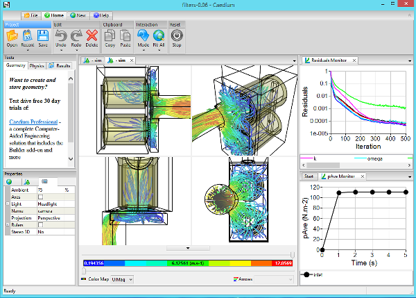 Free Caedium CFD Viewer