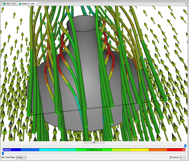 Caedium CFD Results