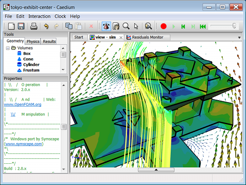 Caedium Using OpenFOAM 2.0.x