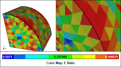 Better Quality Surface Mesh After Sliver Removal