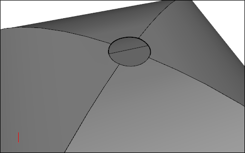 Hole After Deleting Cylinder Faces