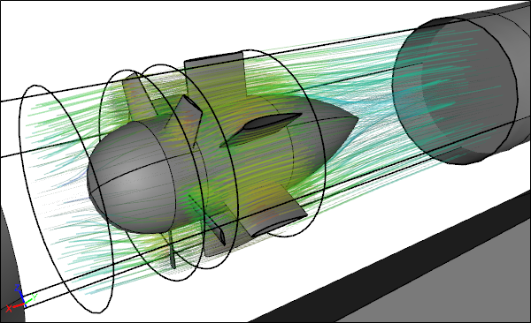 Transparent Streamlines Reveal Otherwise Hidden Geometry