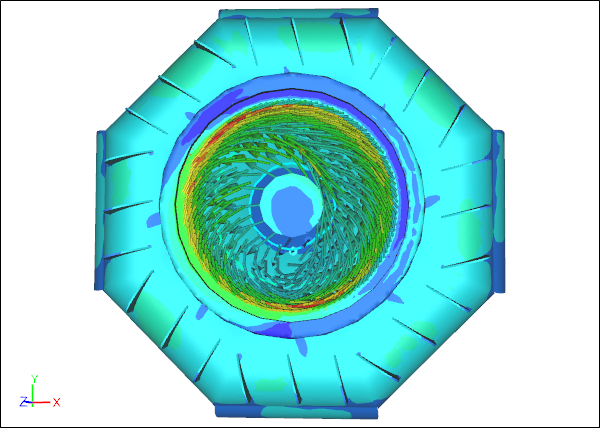 CFD Simulation of an Unusual Drone Design