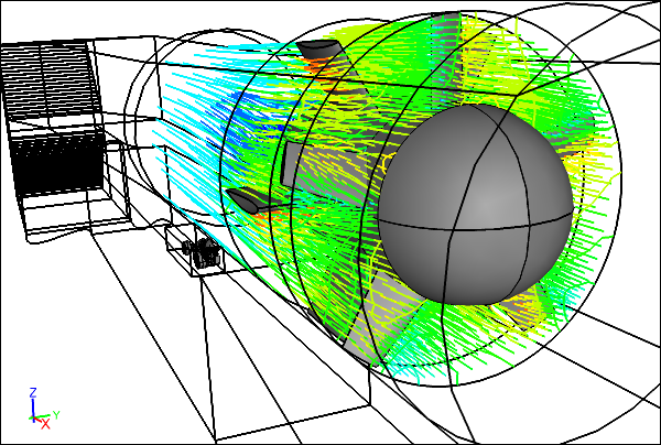 Airflow Through the Wind Tunnel Fan