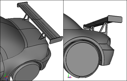 Standard Wing Mount Geometry