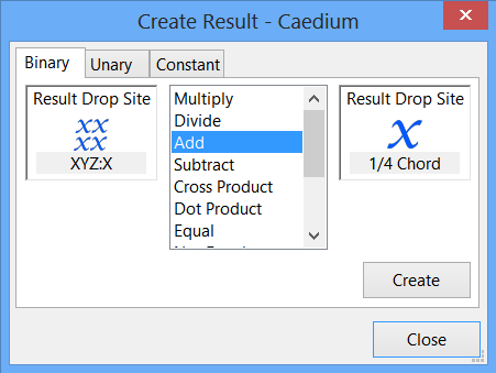 Create Result - Chord