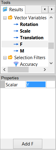 Force Scalar Y