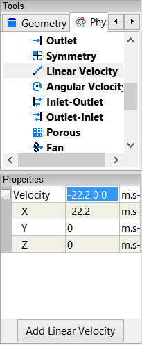 Linear Velocity