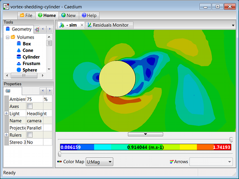 Color Map on a Face