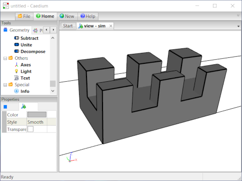 Multi-Volume Heat Sink Geometry Complete