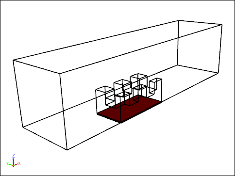 Heated External Wall (Red) Face