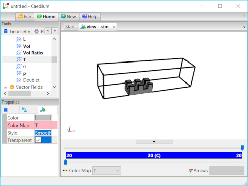 Temperature Iso-Surfaces